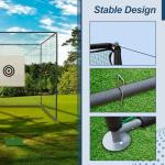 10FT Heavy Duty Golf Simulator Net and Enclosure