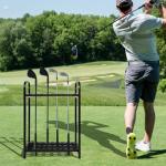 27-Hole Steel Golf Club Organizer Stand