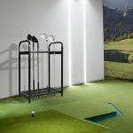 27-Hole Steel Golf Club Organizer Stand