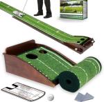 Premium Indoor Putting Green with Ball Return
