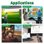 Durbles Golf Simulator Impact Screen with HD Visuals