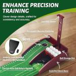 Indoor Golf Putting Green with Automatic Ball Return