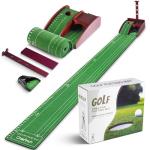 Indoor Golf Putting Green with Automatic Ball Return