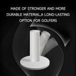 Solvora Rubber Golf Tees - 8 Pack Mixed Sizes