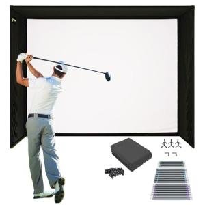 SIG10 Golf Simulator Enclosure with Impact Screen