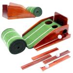 Adjustable Indoor Putting Green with Auto Ball Return