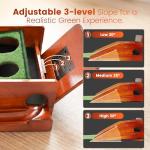 Adjustable Indoor Putting Green with Auto Ball Return