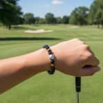 Golf Natural Stone Bead Bracelet for Men