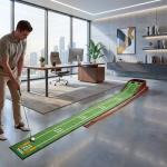 Adjustable Indoor Putting Green with Auto Ball Return
