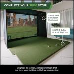 SIG10 Golf Simulator Enclosure with Impact Screen