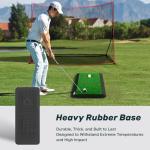 SAPLIZE 19" Golf Hitting Mat for Indoor Practice