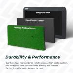 SAPLIZE 19" Golf Hitting Mat for Indoor Practice