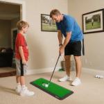 SAPLIZE 19" Golf Hitting Mat for Indoor Practice