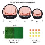 Relilac Golf Chipping Practice Net Set