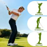 Pro-Level Retractable Golf Swing Trainer Aid