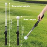 Pro-Level Retractable Golf Swing Trainer Aid