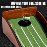 Portable Indoor Golf Putting Green with Ball Return