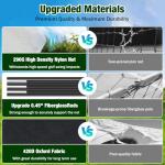 MoKo 10x7 ft Golf Hitting Net and Mat