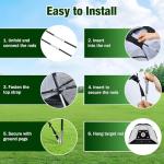 MoKo 10x7 ft Golf Hitting Net and Mat
