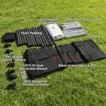 VICCGO 10x8ft Indoor Golf Simulator Enclosure Kit