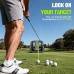 2-in-1 Golf Chipping Practice Net 2.5'×2.5