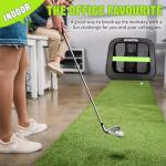 2-in-1 Golf Chipping Practice Net 2.5'×2.5