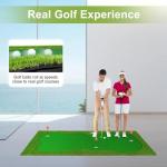 Luricaa Large Indoor Outdoor Golf Putting Green Mat
