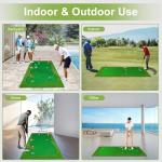 Luricaa Large Indoor Outdoor Golf Putting Green Mat