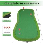 KEMLDIVS Large Indoor/Outdoor Golf Putting Green