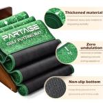 Extra Large Indoor Golf Putting Green with Ball Return