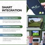 SLX MicroSim Indoor Golf Simulator with Motion Sensor