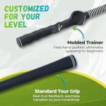 Golf Swing Trainer Rope with Grip for Beginners