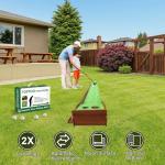 Toptoo Golf Putting Mat with Ball Return System