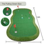 Chriiena 5x10ft Indoor Outdoor Golf Putting Green