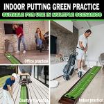 Indoor Putting Green with Automatic Ball Return