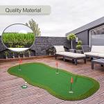 Chriiena 5x10ft Indoor Outdoor Golf Putting Green