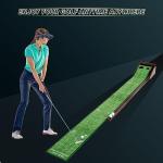 Portable Indoor Golf Putting Mat with Practice Ball