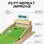 Smart Putting Green Mat with Putt Counter and Training