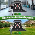 Golf Net and Practice Mat for Backyard Training