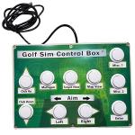 Golf Simulator Control Box for Easy Hitting Area Access