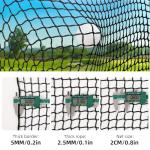 Amazgolf 10x10ft Golf Batting Cage and Net