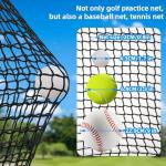 Amazgolf 10x10ft Golf Batting Cage and Net