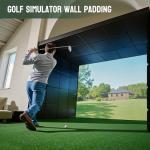 JOMOQ 12-Pack Wall Padding for Golf Simulators
