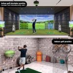 Amazgolf 10x10ft Golf Batting Cage and Net