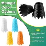 HappyAlley 8-Pack Unbreakable Golf Simulator Tees