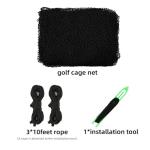 Amazgolf 10x10ft Golf Batting Cage and Net