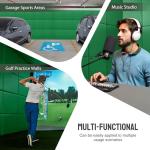 JOMOQ 12 Pack Golf Simulator Wall Padding Panels