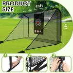 Silipull Golf Cage with Impact Screen and Enclosure