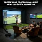 Sturdum Golf Simulator Enclosure with HD Screen