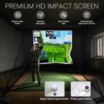10x8 Golf Simulator Net with Impact Screen Kit